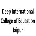 Deep International College of Education, Jaipur Logo
