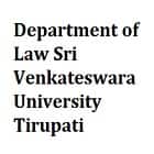 Department of Law, Sri Venkateswara University, Tirupati Logo
