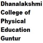 Dhanalakshmi College of Physical Education, Guntur Logo