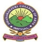 Dhanamanjuri College of Arts, Imphal Logo