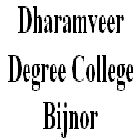 Dharamveer Degree College, Bijnor Logo