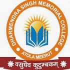Dharmendra Singh Memorial College, Meerut Logo