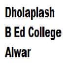 Dholaplash B Ed College, Alwar Logo