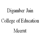 Digamber Jain College of Education, Meerut Logo