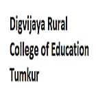Digvijaya Rural College of Education, Tumkur Logo