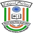 Directorate of Distance Education, Maulana Azad National Urdu University, Hyderabad Logo