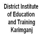 District Institute of Education and Training, Karimganj Logo