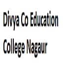 Divya Co Education College, Nagaur Logo