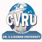 Dr CV Raman University, Khandwa Logo