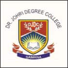Dr Johri Degree College, Patiala Logo