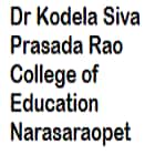 Dr Kodela Siva Prasada Rao College of Education, Narasaraopet Logo