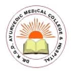 Dr Krishna Gopal Dwivedi Ayurvedic Medical College and Hospital, Jhansi Logo