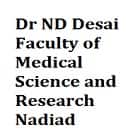 Dr ND Desai Faculty of Medical Science and Research, Nadiad Logo