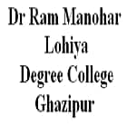Dr Ram Manohar Lohiya Degree College, Ghazipur Logo