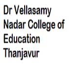 Dr Vellasamy Nadar College of Education, Thanjavur Logo