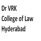Dr VRK College of Law, Hyderabad Logo