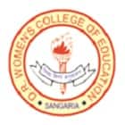 DR Women College of Education, Sangaria Logo