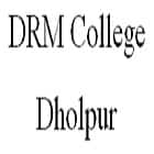 DRM College, Dholpur Logo