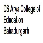 DS Arya College of Education, Bahadurgarh Logo