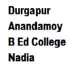 Durgapur Anandamoy B Ed College, Nadia Logo
