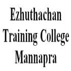 Ezhuthachan Training College, Mannapra Logo