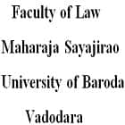 Faculty of Law, Maharaja Sayajirao University of Baroda, Vadodara Logo