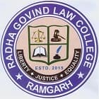 Faculty of Law, Radha Govind University, Ramgarh Logo