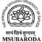 Faculty of Management Studies, MS Patel Institute of Management Studies, Vadodara Logo
