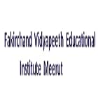 Fakirchand Vidyapeeth Educational Institute, Meerut Logo