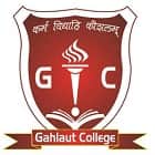 Gahlaut College, Haldaur Logo