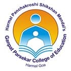 Ganpat Parsekar College of Education, Pernem Logo