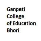 Ganpati College of Education, Bhori Logo