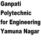Ganpati Polytechnic for Engineering, Yamuna Nagar Logo