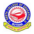 Geeta College of Education, Butana Logo