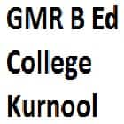 GMR B Ed College, Kurnool Logo