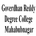 Goverdhan Reddy Degree College, Mahabubnagar Logo
