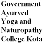Government Ayurved Yoga and Naturopathy College, Kota Logo