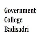 Government College, Badisadri Logo