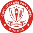Government College for Women, Gohana Logo