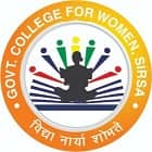 Government College for Women, Sirsa Logo