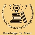 Government Commerce College, Jamnagar Logo