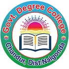 Government Degree College, Chandur Logo
