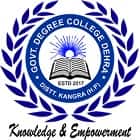Government Degree College, Dehra Logo