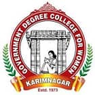 Government Degree College for Women, Karimnagar Logo