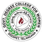 Government Degree College for Women, Siddipet Logo