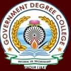 Government Degree College, Khour Logo