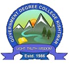 Government Degree College, Kishtwar Logo