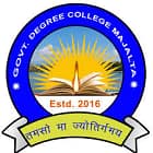 Government Degree College, Majalta Logo