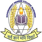 Government Degree College, Marheen Logo