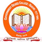 Government Degree College, Nagari Logo